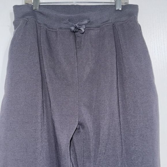 Luk Gud Womens Wide-Leg Lounge Pants XXL Black Cotton/Polyester Blend With Draws - Picture 3 of 9